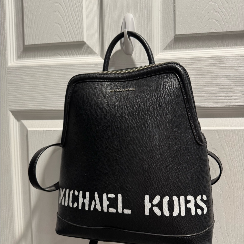 Michael Kors Black Backpack